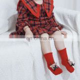 High Quality Breathable Red Christmas 0-3 Years Old Floor Winter Thick Warm Newborn Antislip Unisex Baby Girl Sock