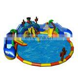 Kids and Adults Water Sports Equipment Pirate Ship Inflatable Water Amusement Park Slide Pool Games For Sale thumbnail-2