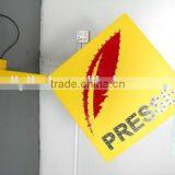 2015 New Products Newspapaer Sign in the Newsagency , Led Presse Sign