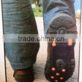 10 Spikes Non-slip Ice Gripper Rubber Shoe Covers thumbnail-5