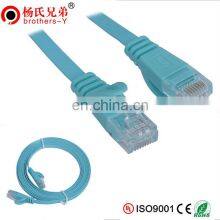 Ultra Flat Copper Cat6 Patch Cord RJ45 Cable Network Cables Cat6 thumbnail-2