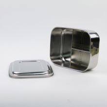 Wholesale Stainless Steel Rectangle Food Storage Containers Leak Proof Lunch Box With Lid thumbnail-3