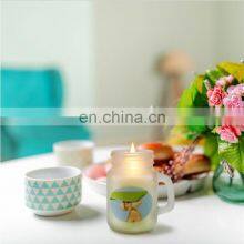 Custom Private Label Candle Glass Jar Kit Natural Soy Wax Luxury Aromatherapy Scented Candles Decoration Gift Set thumbnail-4