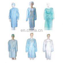 Hot Selling Disposable Uniform SMS PP PE Surgical Gown Scrub Suit Isolation Gown for Hospital With High Quality thumbnail-2