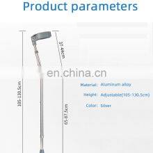 Super High Quality Medical Comfortable Walking Adjustable Aluminum Alloy Elbow Crutches thumbnail-2