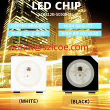 High Quality Addressable SK6812 Full Color SMD 5050 RGB LED Chip With White And Black Face thumbnail-4