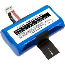 Replacement 7.4V 2600mah LD18650A LD18650D Li-ion Battery A8 E350 E550 N910 N900 N510 for Landi Payment Terminal thumbnail-1