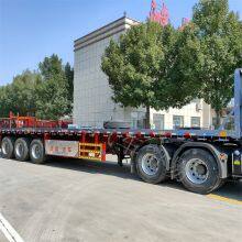 Flat Container Semi-trailer Export Semi-trailer Export Low Flat Semi-trailer thumbnail-1