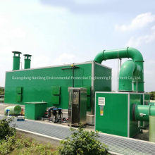 Stainless Steel Biological Deodorization Tower - Wastewater and Exhaust Gas Treatment Tower Using Microbial Trickling Filtration Method for Hospitals, Food Industries, Livestock Farms, and Slaughterhouses thumbnail-3