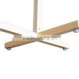 Wholesale Cheap Convenient Black Wooden Coat Rack for Clothes thumbnail-2