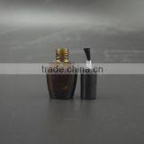 Free Samples! Wholesale Empty Unique Amber Glass Nail Polsih Bottles With Brush Caps thumbnail-2