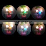 EU US Plug Electric Induction Dream Mushroom Fungus Lamp 3 LEDs Nightlight Bulb Home Decor LED RGB Breathing Night Lights 1pcs thumbnail-2