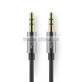 Rock RAU0509 200CM Audio Cable for iPhone 6s Headphone Speaker 3.5MM Universal Metal Aux Stereo Audio Cable