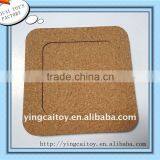 Square Cork Coaster;mdf With Cork Coaster;paper Coaster