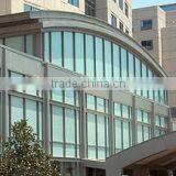 Hwarrior New Technology One-Stop Solution Semi-Hidden Frame Curtain Wall