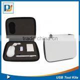 USB LAPTOP / PC Accessory Travel Kit in Zip Case, Accessory IT Travel Kit, Laptop Accessory Compact Gift Set thumbnail-1