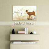 Wholesale Cheap Deer Quartz Wall Time Clock