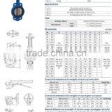 OEM Chinese Manufacturers JIS DPS Wafer Lug Double Eccentric Flanged Butterfly Valve thumbnail-1