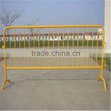 Hot Dipped Galvanized Pedestrian Safety Traffic Crowd Control Portable Steel Barrier