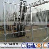ISO9001 and CE Factory Hot Dipped Galvanized or Powder Coated Iron Pipe Fence