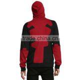 Deadpool Costume Adult Men Hoodie Sweatshirt Deadpool Costume Animation Film Zipper Outerwear Jacket Deadpool Hoodie Costume thumbnail-4