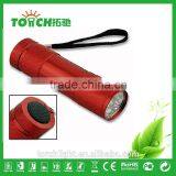 Mini Torch Light 9 Led Flashlight by 3*AAA Battery 9 Led Gift Flashlight thumbnail-3