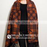 Jacquard Patternwoven 100%acrylic Cashmere Scarf India thumbnail-4