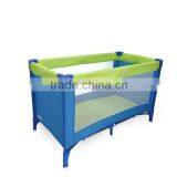 Portable Baby Child Travel Cot 2-in-1 Infant Playpen Bed Bassinet thumbnail-2
