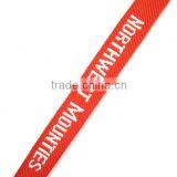 Woven Printed Single Custom Lanyard Badge Reel Holder Neck Strap Lanyards thumbnail-3
