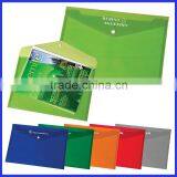New Design Hot Selling Cheap Promotional Multiple Colors Office/school Supply A4 Plastic File Folder