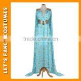 PGWC2562 Halloween Game of Thrones Cosplay Daenerys Targaryen Qarth Dress Party Costume thumbnail-1