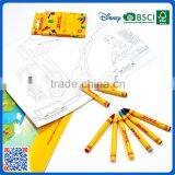 Custom Design Wholesale Unique Coloring Books Printable With Crayon Sets thumbnail-3