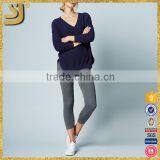 SHANGYI Fashion Custom Slim Women Plain Casual Leggings thumbnail-2