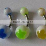 Flower Belly Ring thumbnail-1