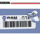 Printed Ultra Destrucitlbe Vinyl Label Anti-counterfeiting Breakable Sticker