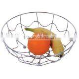 Kitchenware Metal Wire and Chrome Plated Fruit Basket thumbnail-4