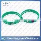 Customized Fashion Lover Luminous Custom 3D Rubber Silicone Wristband thumbnail-5