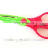 Beautiful Design Different Blade Shape Full Plastic Scissors thumbnail-1