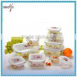 Wholesale Clear Vycol/pyrex Glass Lunch Box Quality Choice