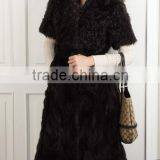 Hot style real sheep skin fur made sheep fur coat
