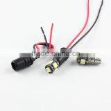 T10 Wedge Base Led Plastic Holder Soft Connector W5w 194 T10 Bulb Holder Socket Base thumbnail-6