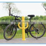 2013 Yellow Safty Bike Parking Bollard