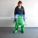 inflatable green dinosaur costume infatable walking dinosaur suit