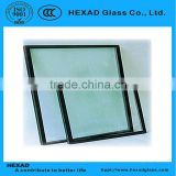 Hiigh Quality 6+14A+6mm Insulated/Hollow Glass (Light Blue Reflecitve Tempered Glass) for Curtain Wall and Window