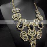 Candy Color Flower Pendant Necklace For Women Choker Necklace New Design thumbnail-2