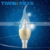 China Factory TIWIN 4W 3000k E14 Led Candle Light With CE ROHS TUV GS thumbnail-2