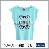 stylish sale online china woman blue t shirt tee shirt