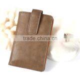 OEM/ODM manufacture wallet belt clip leather case for samsung galaxy pocket neo