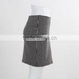 F5S43018 Latest Fashion Women Check Grid Mini Skirts thumbnail-3