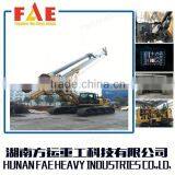 Drilling Rig Piling Machinery, FAR75 Hydraulic Rotary Drilling Rig, Hydraulic System, Auger Drill Hydraulic Auger